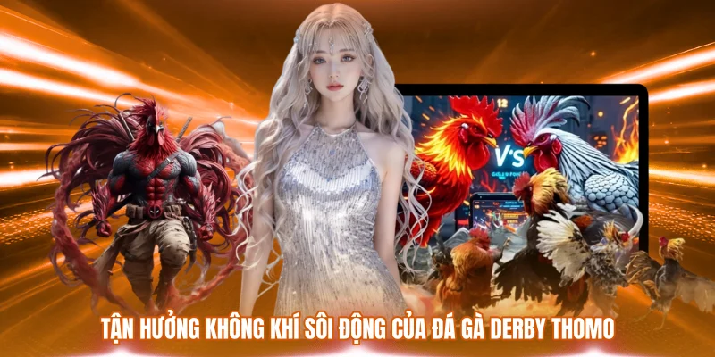Tận hưởng không khí sôi động của đá gà derby Thomo